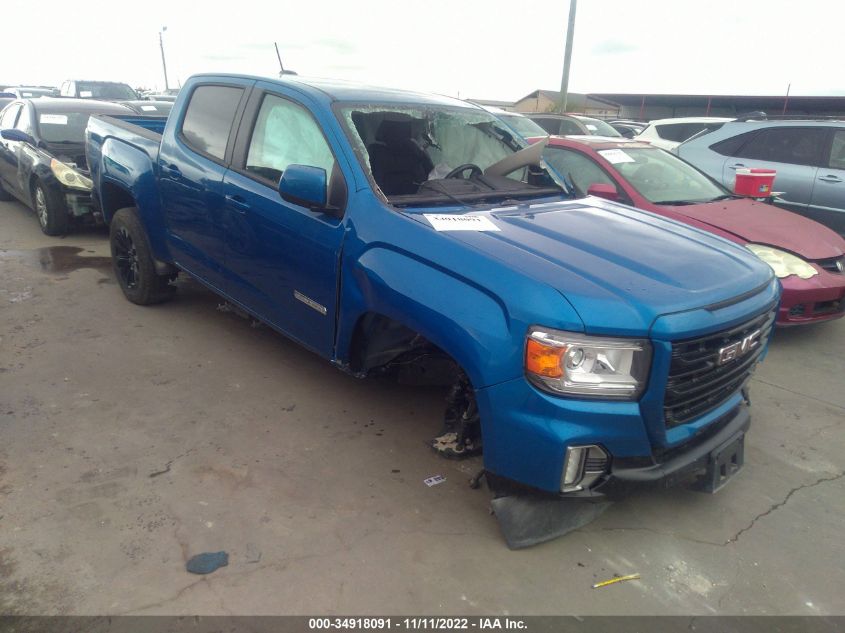 2022 GMC CANYON 2WD ELEVATION VIN: 1GTG5CEN3N1115652