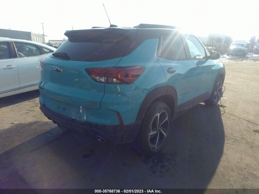 2021 CHEVROLET TRAILBLAZER RS VIN: KL79MUSL3MB159824
