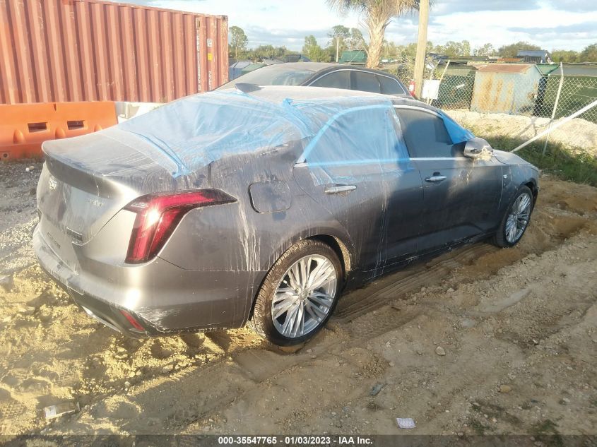2022 CADILLAC CT4 PREMIUM LUXURY VIN: 1G6DB5RK2N0118297