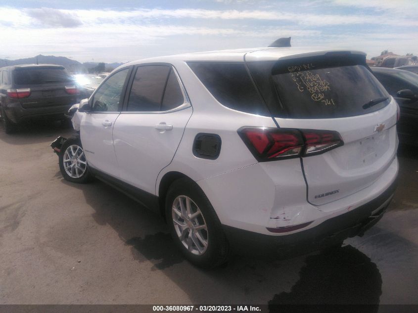 2022 CHEVROLET EQUINOX LT VIN: 3GNAXTEV0NL134109