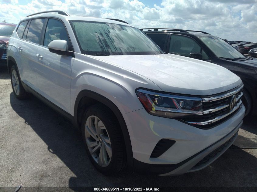 2021 VOLKSWAGEN ATLAS 3.6L V6 SE W/TECHNOLOGY VIN: 1V2JR2CA7MC565827