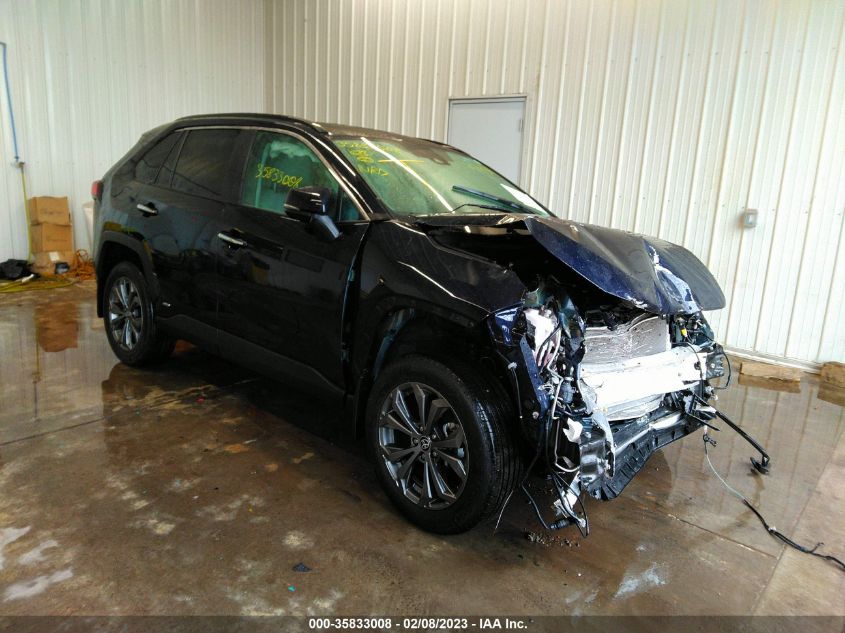 2022 TOYOTA RAV4 HYBRID LIMITED VIN: 4T3D6RFV1NU066986