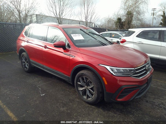 2022 VOLKSWAGEN TIGUAN SE VIN: 3VV2B7AX4NM130845