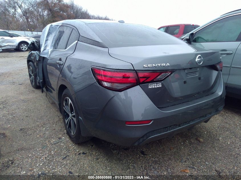 2022 NISSAN SENTRA SV VIN: 3N1AB8CVXNY211730