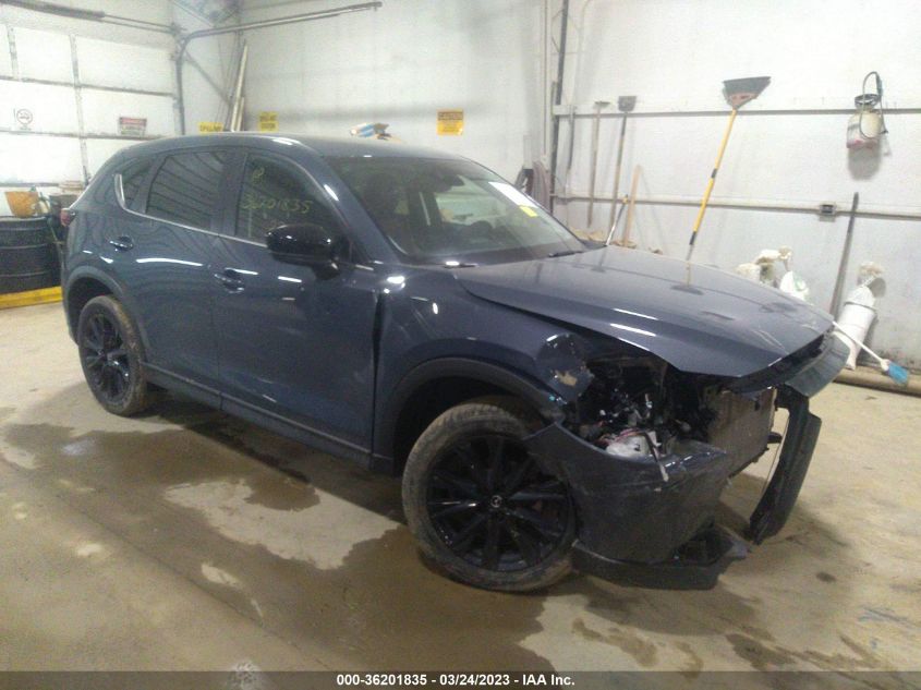 2022 MAZDA CX-5 2.5 S CARBON EDITION VIN: JM3KFBCM3N1581522