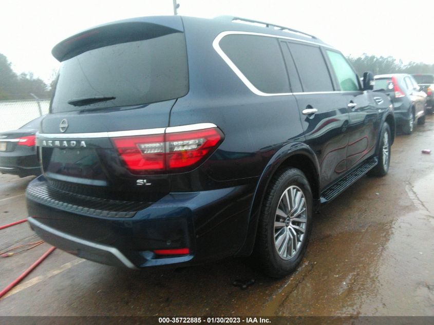 2021 NISSAN ARMADA SL VIN: JN8AY2BA8M9373999