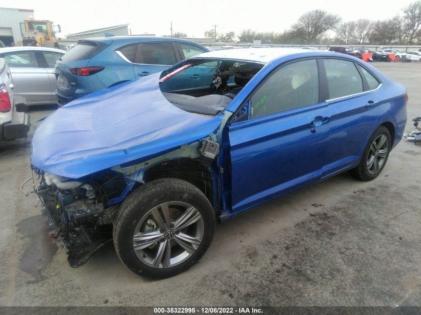 2022 VOLKSWAGEN JETTA SE VIN: 3VWEM7BU0NM008765