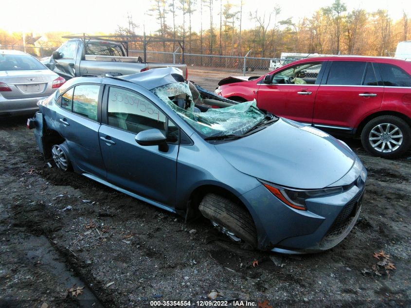 2022 TOYOTA COROLLA HYBRID LE VIN: JTDEAMDE3NJ053793