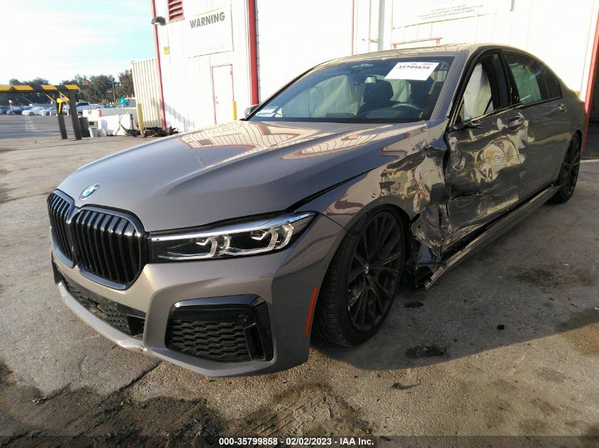 2022 BMW 7 SERIES 750I XDRIVE VIN: WBA7U2C05NCK72878