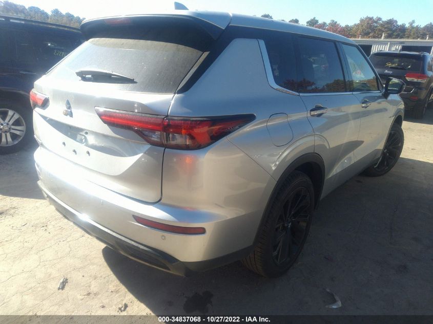 2022 MITSUBISHI OUTLANDER SE VIN: JA4J3UA89NZ076854
