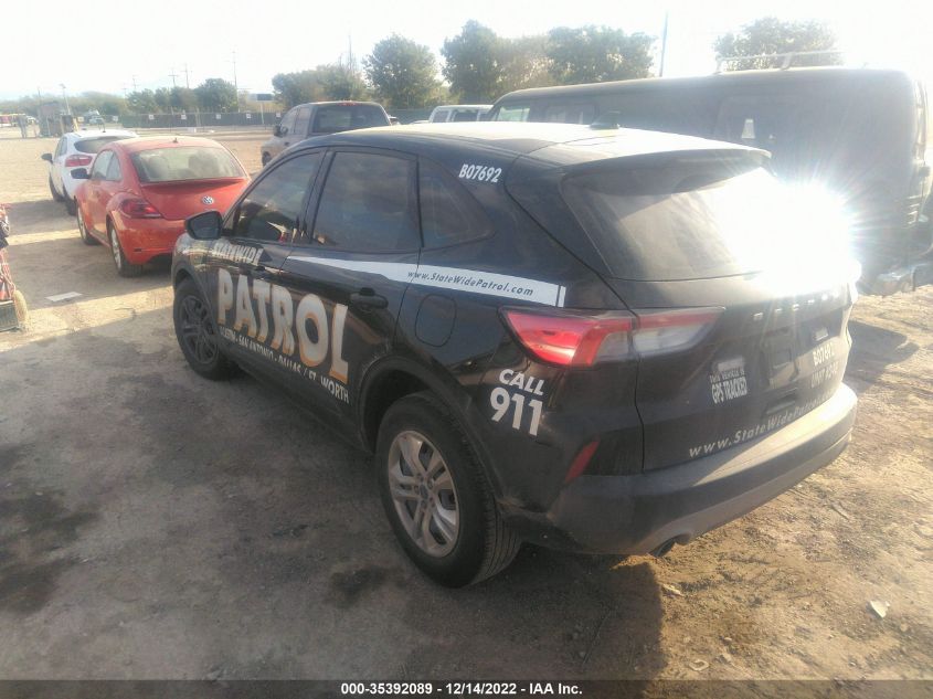 2021 FORD ESCAPE S VIN: 1FMCU0F65MUA46334