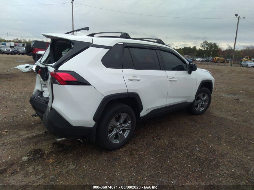 2022 TOYOTA RAV4 HYBRID LE VIN: 4T3LWRFV7NU067586