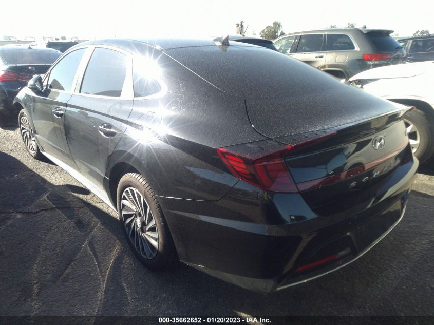 2022 HYUNDAI SONATA HYBRID SEL VIN: KMHL34JJ9NA050783