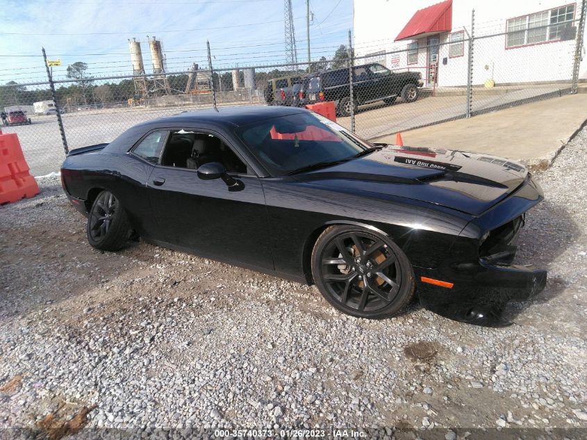 2022 DODGE CHALLENGER SXT VIN: 2C3CDZAG9NH155641
