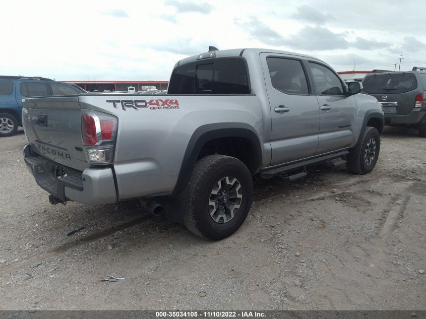 2021 TOYOTA TACOMA 4WD SR/SR5/TRD SPORT VIN: 5TFCZ5AN5MX249952