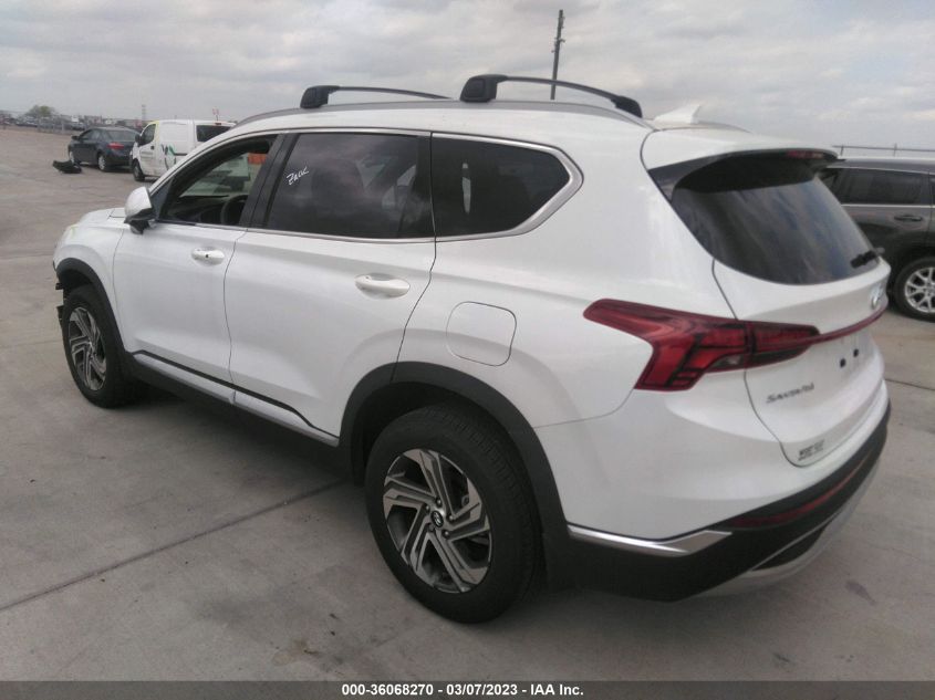 2022 HYUNDAI SANTA FE SEL VIN: 5NMS2DAJ7NH475346