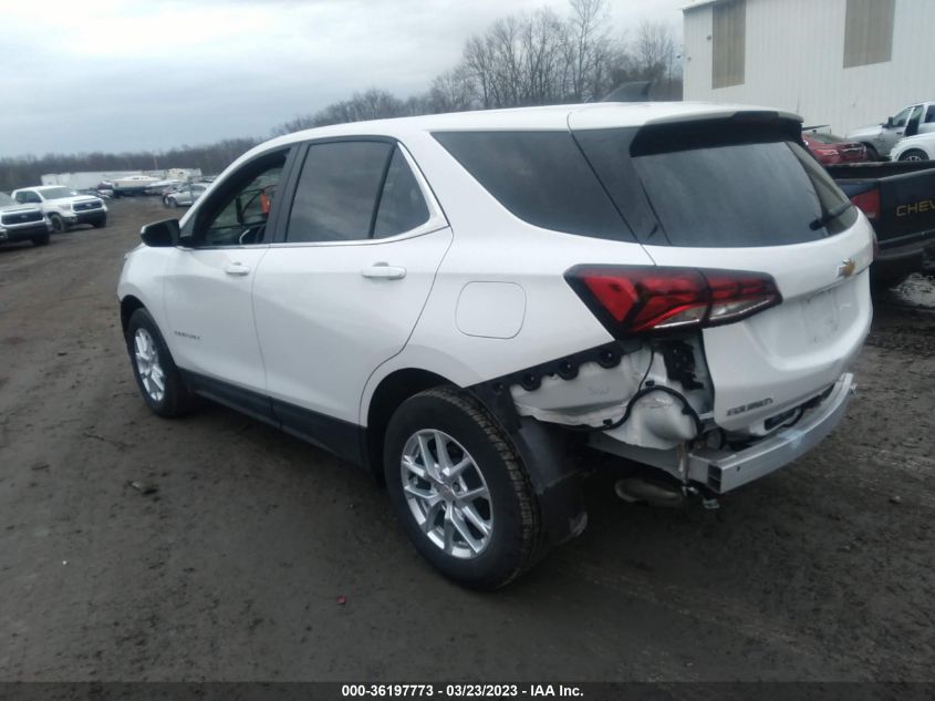 2022 CHEVROLET EQUINOX LT VIN: 3GNAXUEV8NL156929