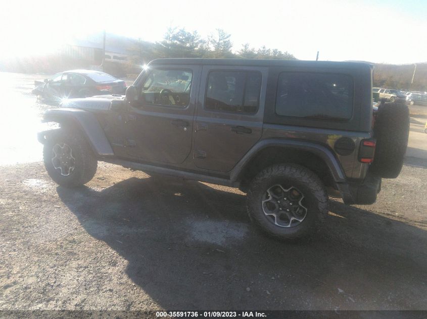 2022 JEEP WRANGLER 4XE UNLIMITED RUBICON VIN: 1C4JJXR66NW190571