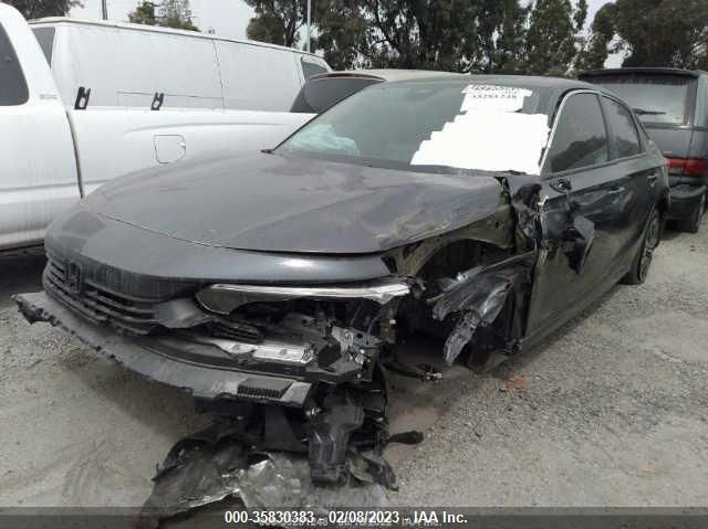 2022 HONDA CIVIC SEDAN EX VIN: 2HGFE1F7XNH312644