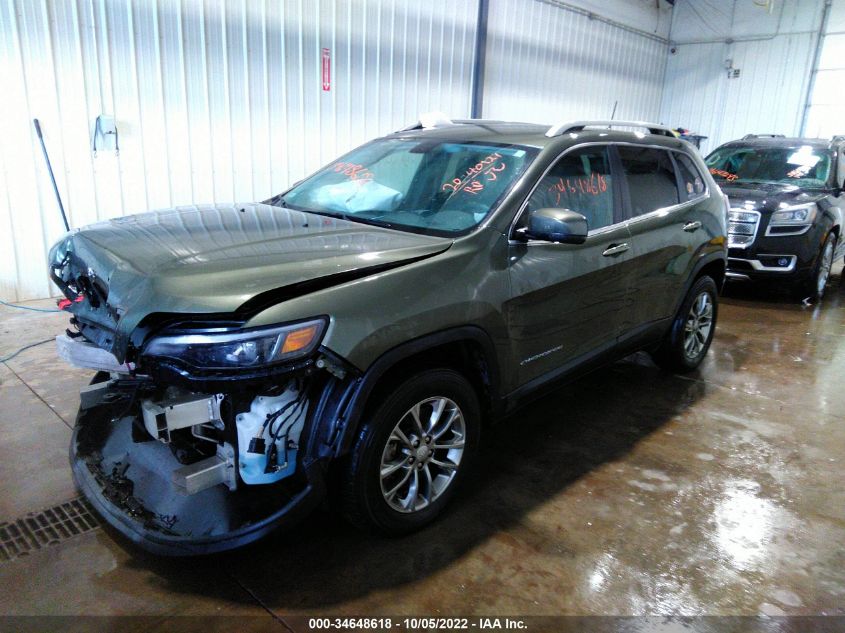 2020 JEEP CHEROKEE LATITUDE PLUS VIN: 1C4PJMLX8LD603819