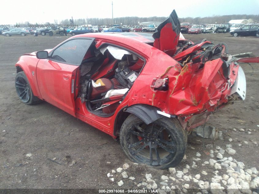 2020 DODGE CHARGER SRT HELLCAT VIN: 2C3CDXL90LH221848