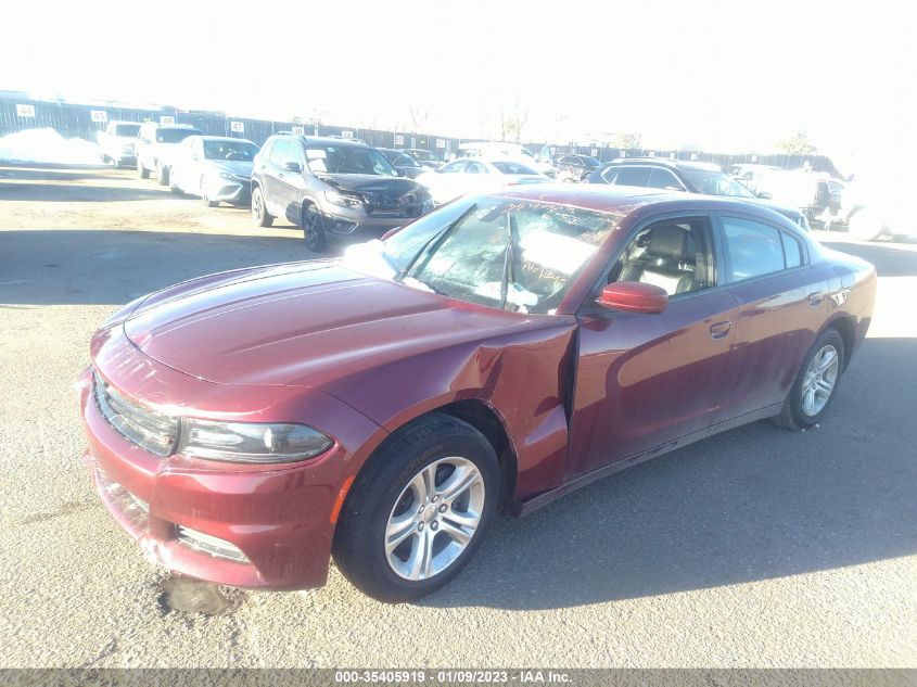2020 DODGE CHARGER SXT VIN: 2C3CDXBG2LH228056