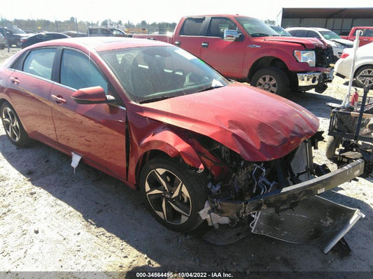 2021 HYUNDAI ELANTRA LIMITED VIN: KMHLP4AG2MU114751