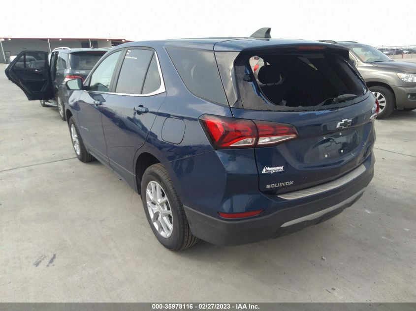 2022 CHEVROLET EQUINOX LT VIN: 3GNAXKEV4NL302683