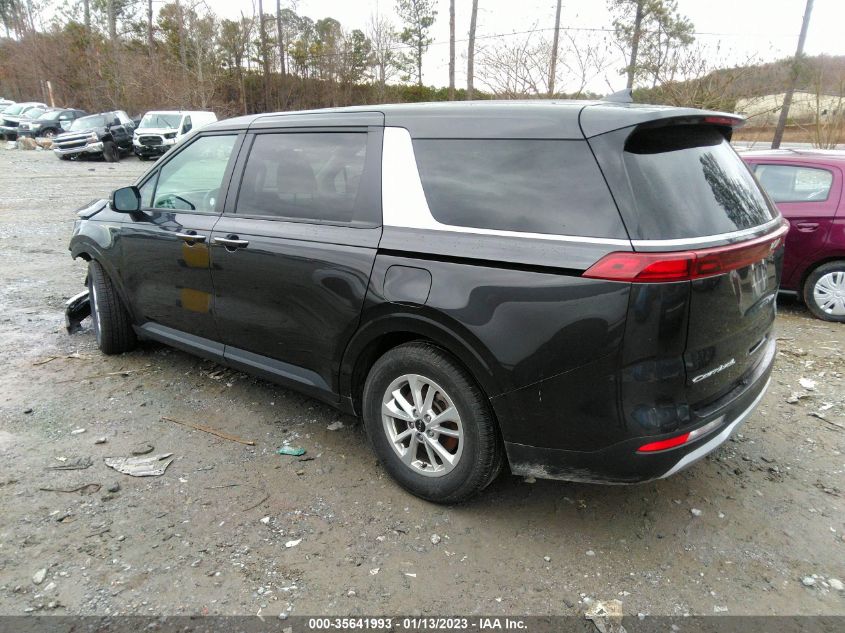 2022 KIA CARNIVAL LXS VIN: KNDNB4H37N6107346