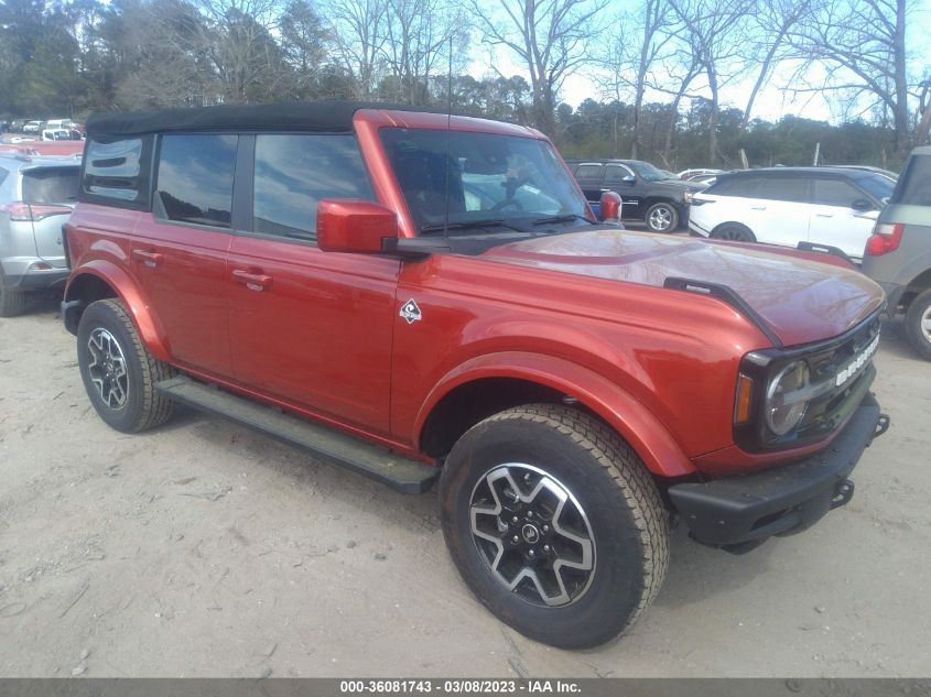 2022 FORD BRONCO BASE/BIG BEND VIN: 1FMDE5BH0NLB01057