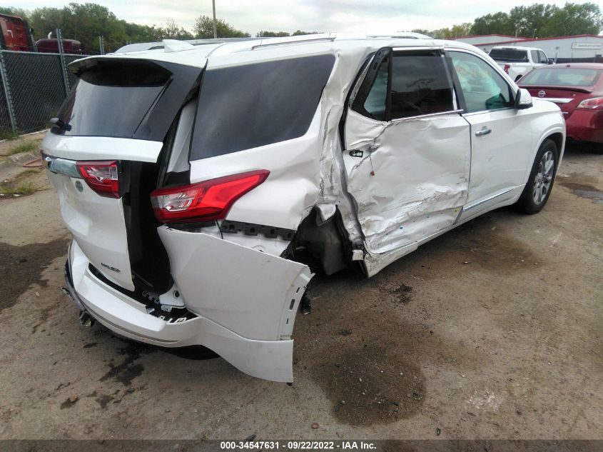 2021 CHEVROLET TRAVERSE PREMIER VIN: 1GNEVKKW4MJ138913