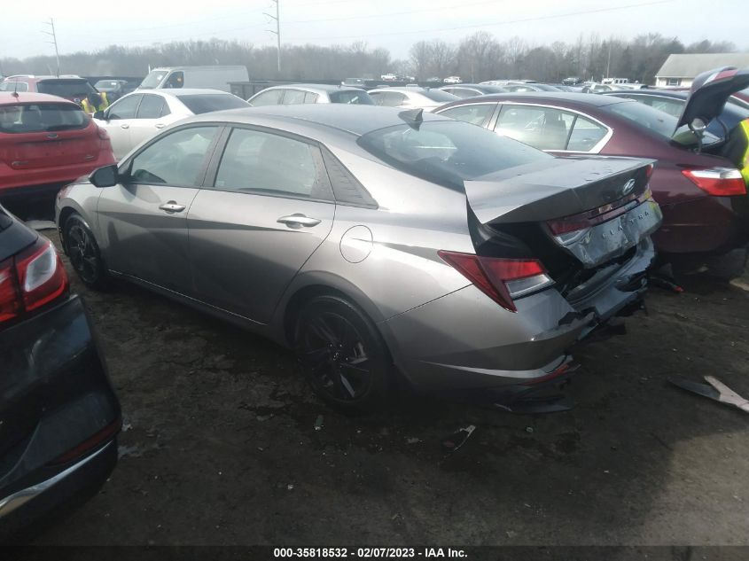 2022 HYUNDAI ELANTRA SEL VIN: KMHLM4AG5NU332970
