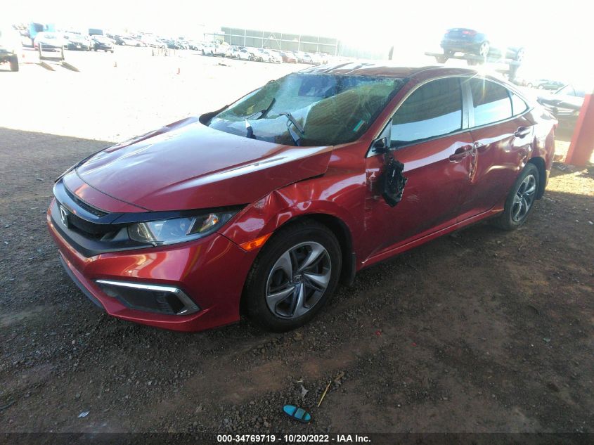 2021 HONDA CIVIC SEDAN LX VIN: 2HGFC2F69MH514151