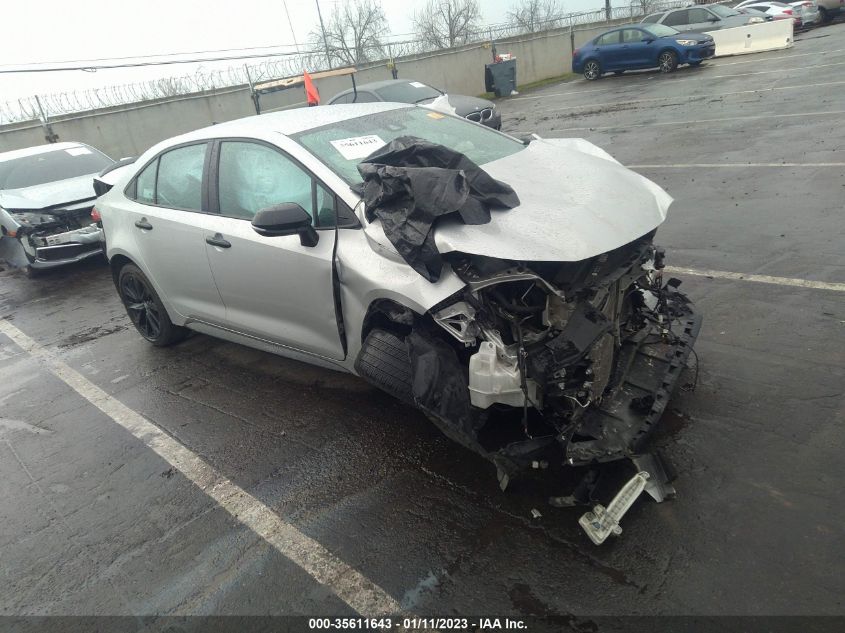 2021 TOYOTA COROLLA SE/NIGHTSHADE/APEX SE VIN: 5YFS4MCE2MP062166