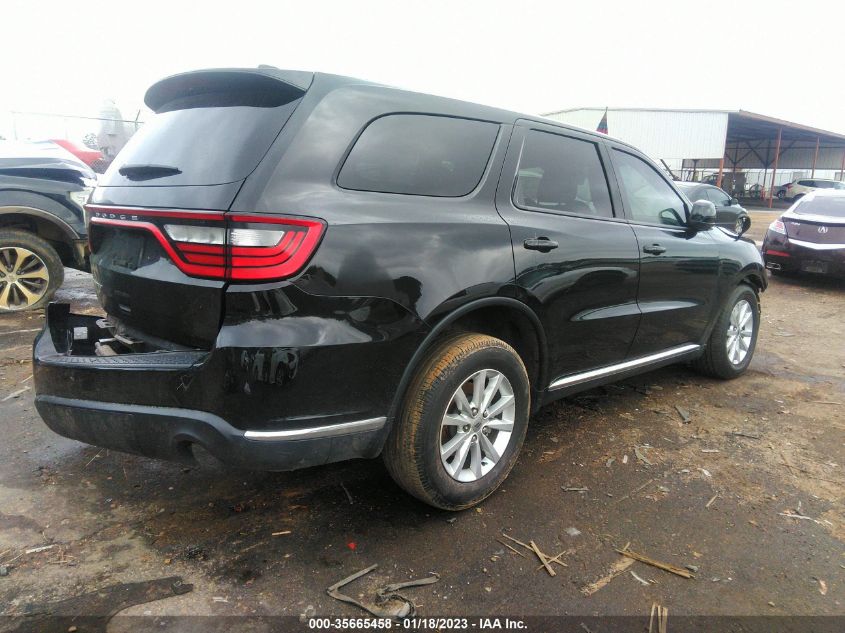 2021 DODGE DURANGO SXT VIN: 1C4RDHAG1MC740389
