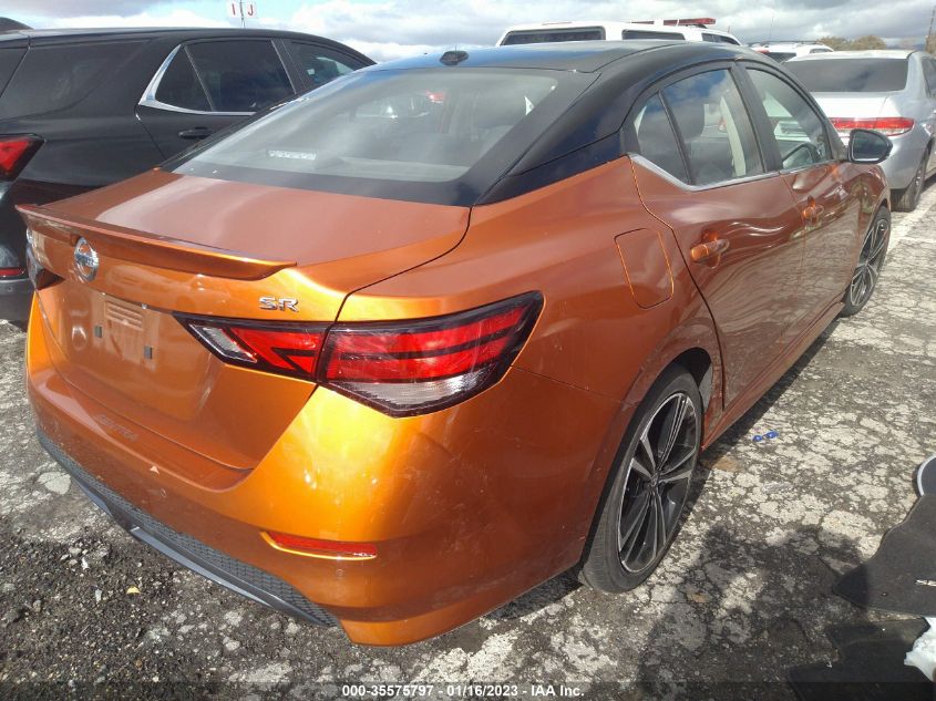 2021 NISSAN SENTRA SR VIN: 3N1AB8DV0MY299457