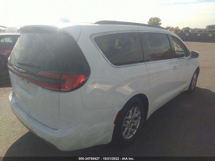 2022 CHRYSLER PACIFICA TOURING L VIN: 2C4RC1BG0NR168104