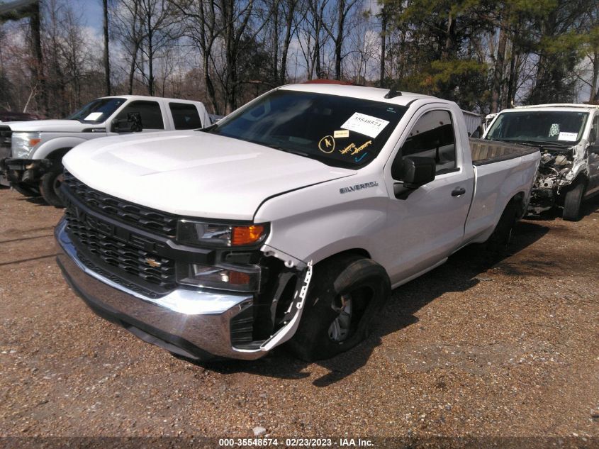 2022 CHEVROLET SILVERADO 1500 LTD WORK TRUCK VIN: 3GCNWAEK3NG215718