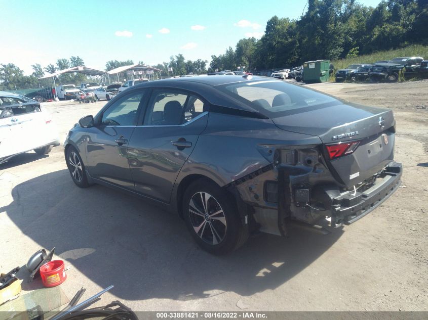 2020 NISSAN SENTRA SV VIN: 3N1AB8CV5LY296862