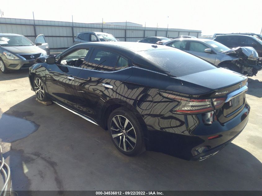 2021 NISSAN MAXIMA SV VIN: 1N4AA6CV0MC504828
