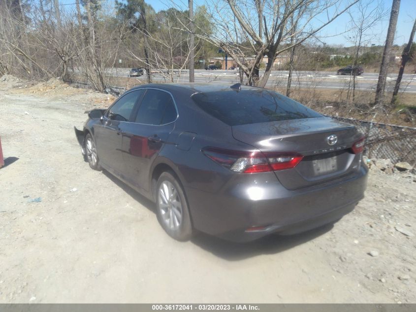 2022 TOYOTA CAMRY LE VIN: 4T1C11AKXNU670229