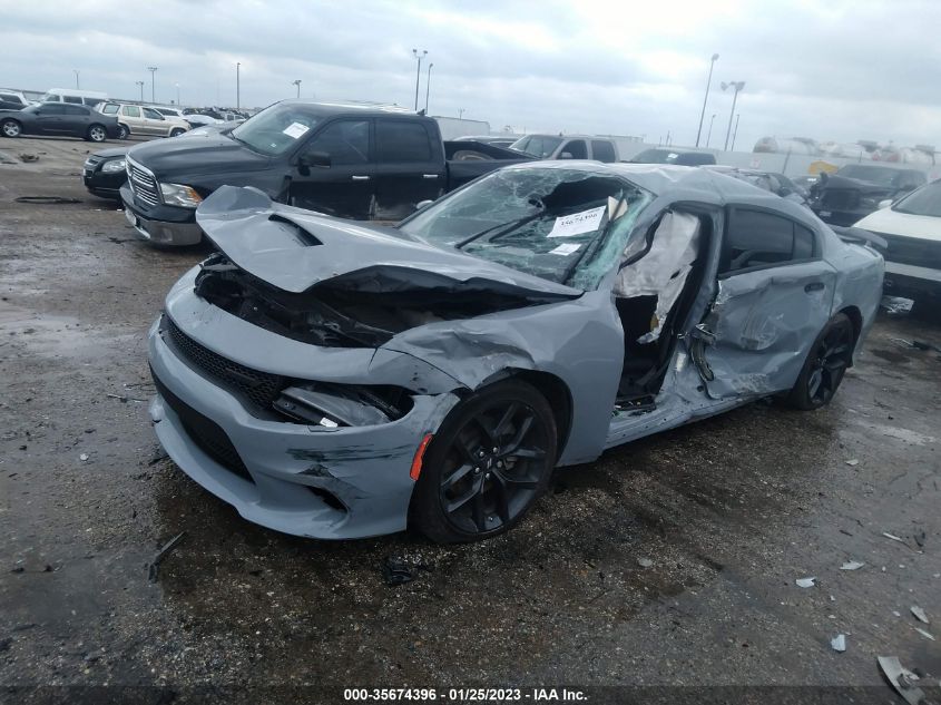 2022 DODGE CHARGER GT VIN: 2C3CDXHG2NH169875