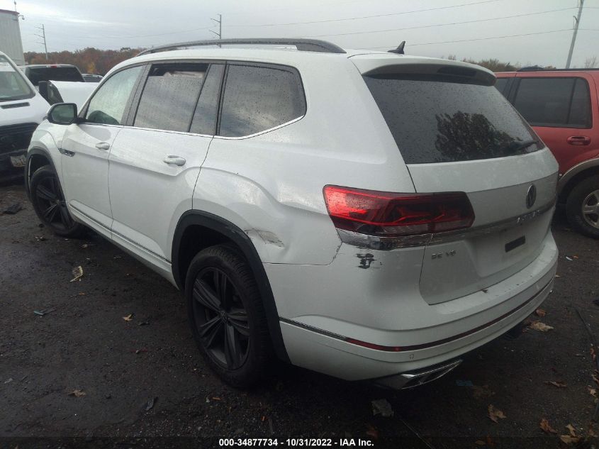2021 VOLKSWAGEN ATLAS 3.6L V6 SE W VIN: 1V2RR2CA1MC519719