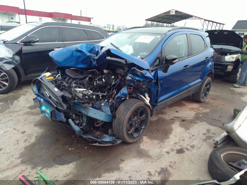 2021 FORD ECOSPORT SES VIN: MAJ6S3JL8MC404706