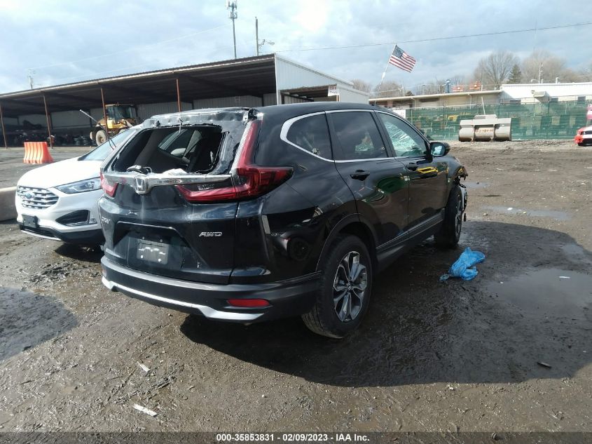 2022 HONDA CR-V EX-L VIN: 7FARW2H82NE009842