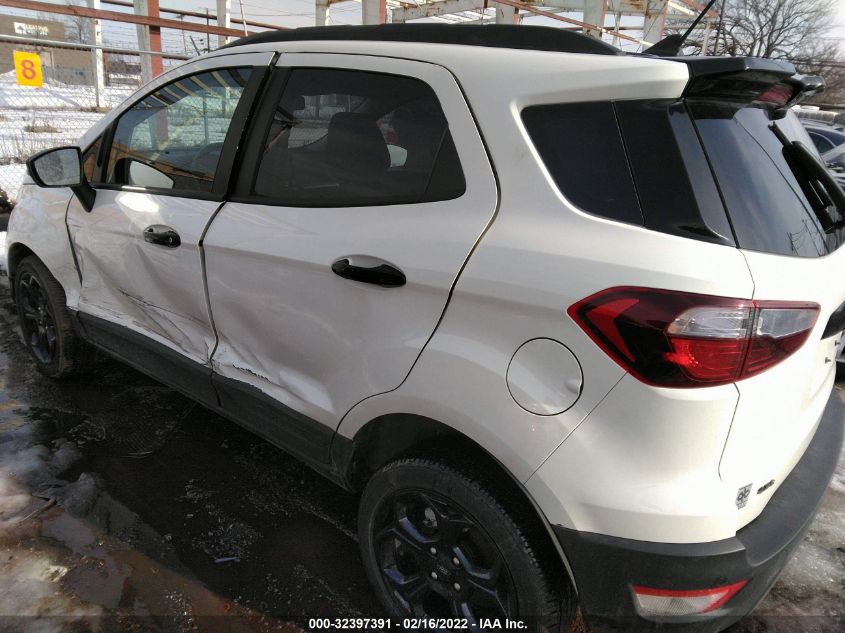 2021 FORD ECOSPORT SES VIN: MAJ6S3JL2MC404278