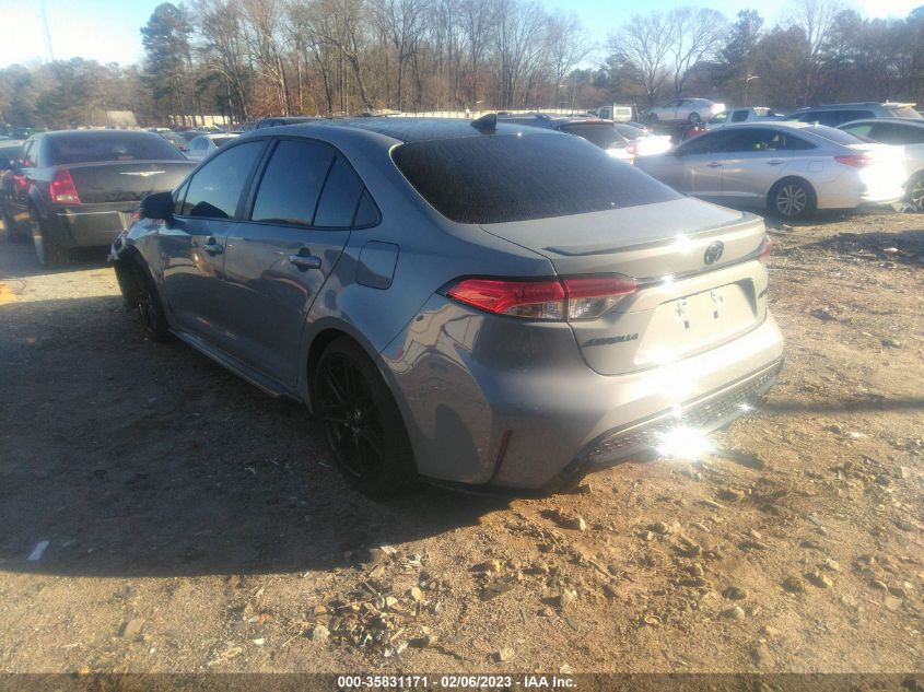 2022 TOYOTA COROLLA SE/SE NIGHTSHADE/APEX SE VIN: 5YFS4MCE4NP106475