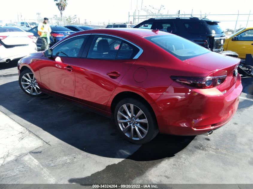 2020 MAZDA MAZDA3 SEDAN PREFERRED PACKAGE VIN: 3MZBPADL4LM127931