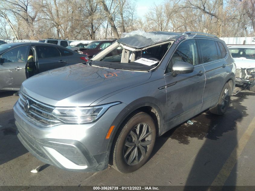 2022 VOLKSWAGEN TIGUAN SE VIN: 3VV2B7AX4NM104469