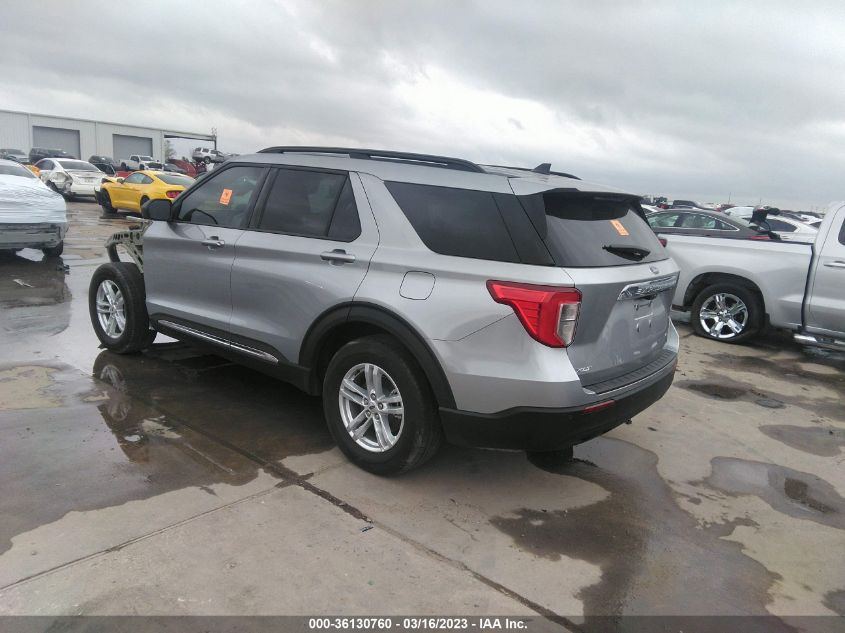 2022 FORD EXPLORER XLT VIN: 1FMSK7DH4NGB65362